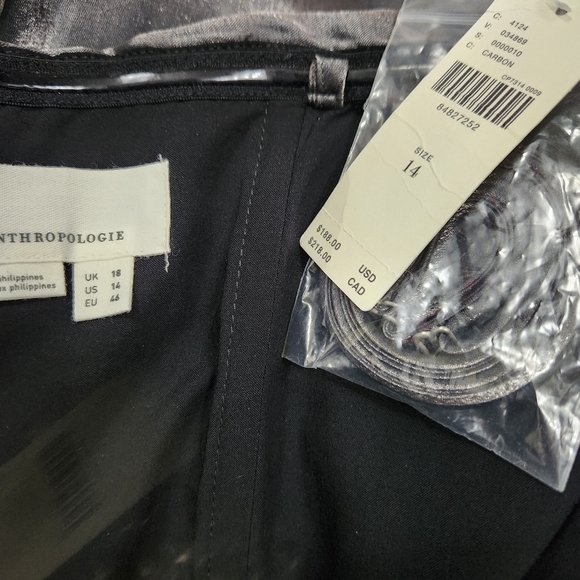 Anthropologie Strapless Shine Jumpsuit - Picture 9 of 9